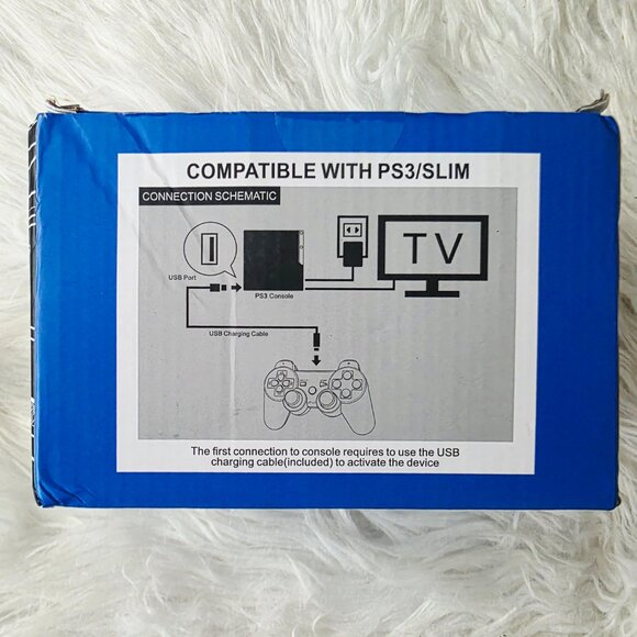 NIB Wireless Controller for PS3- 2pack Compatible with PS3/SLIM - Picture 5 of 7